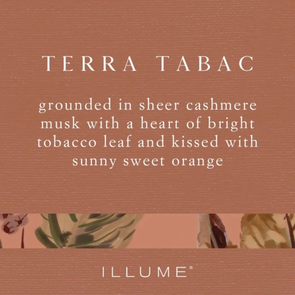 ILLUME Beautifully Done Essentials Terra Tabac Demi Vanity Tin Candle Set of 2